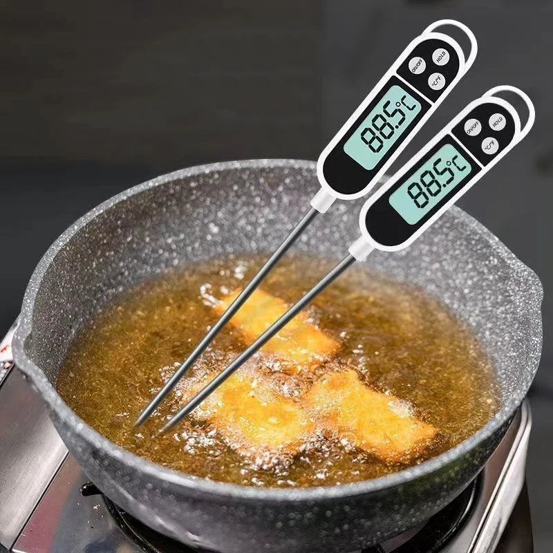 Digital Kitchen Thermometer LCD Display TP300 Electronic Food Thermometer LCD Display Digital Temperature MeasuringTool for Meat