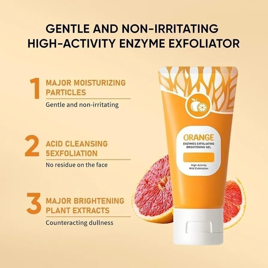 Orange Enzyme Exploiting Gel