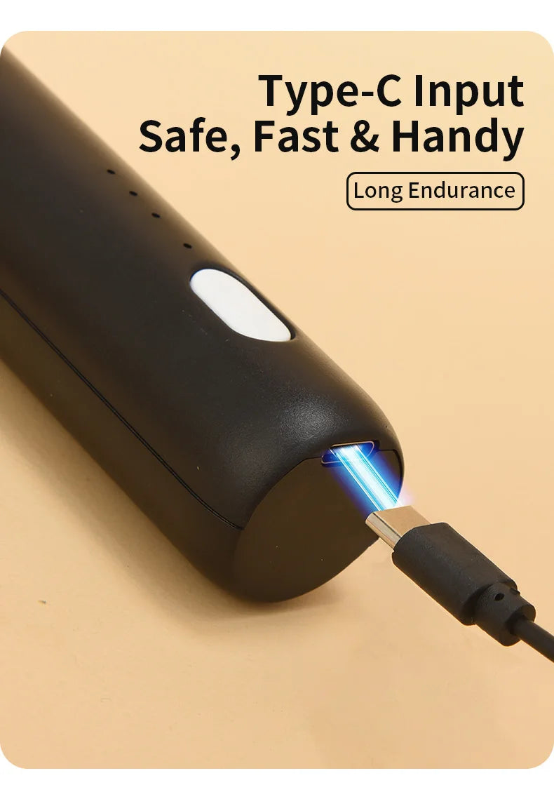 HOT  Electric Milk Frother + Egg Beater Wireless Type-C Charging 3 Speeds Mini Handheld Foam Maker Coffee Whisk Cooking Tools