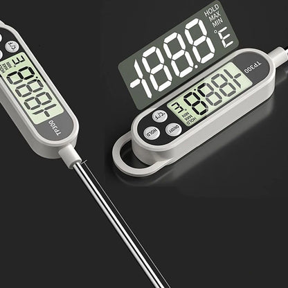 Digital Kitchen Thermometer LCD Display TP300 Electronic Food Thermometer LCD Display Digital Temperature MeasuringTool for Meat
